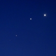 Konjukce Venu�e,Jupiter,Mars 24. ��jna 2015 6:31